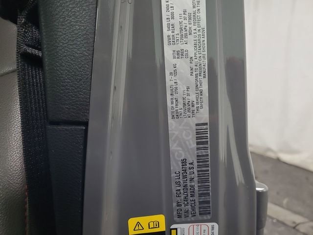 2020 Jeep Wrangler Unlimited Willys