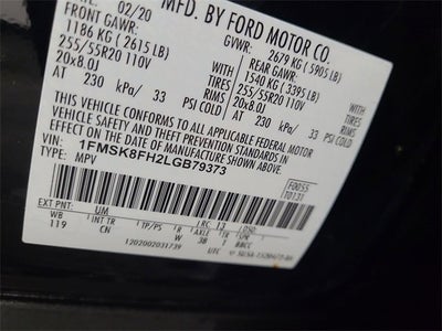 2020 Ford Explorer Limited