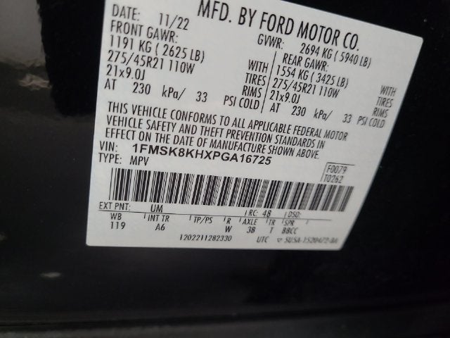 2023 Ford Explorer ST-Line