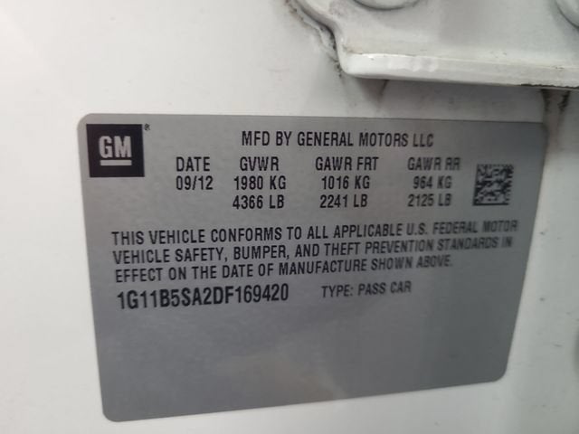 2013 Chevrolet Malibu LS