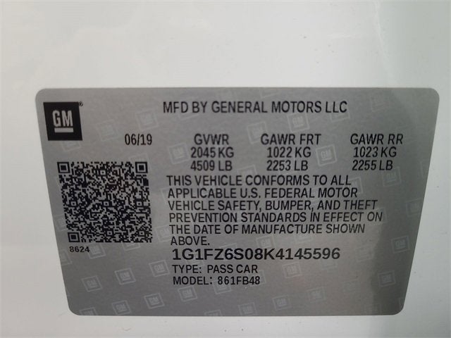 2019 Chevrolet Bolt EV Premier