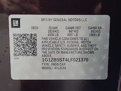 2020 Chevrolet Malibu LS