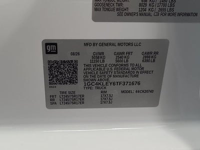 2026 Chevrolet Silverado 2500 HD WT