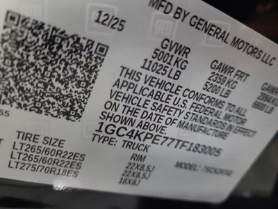 2026 Chevrolet Silverado 2500 HD LTZ