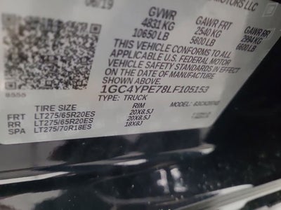 2020 Chevrolet Silverado 2500 HD LTZ