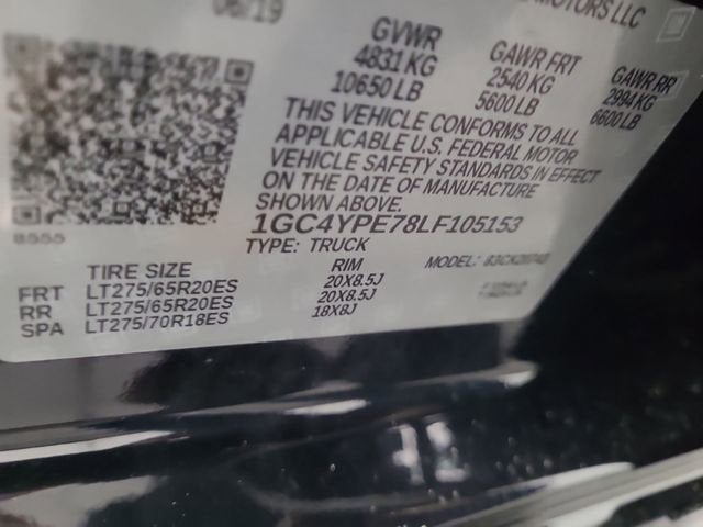 2020 Chevrolet Silverado 2500 HD LTZ