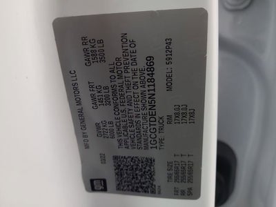 2022 Chevrolet Colorado Z71