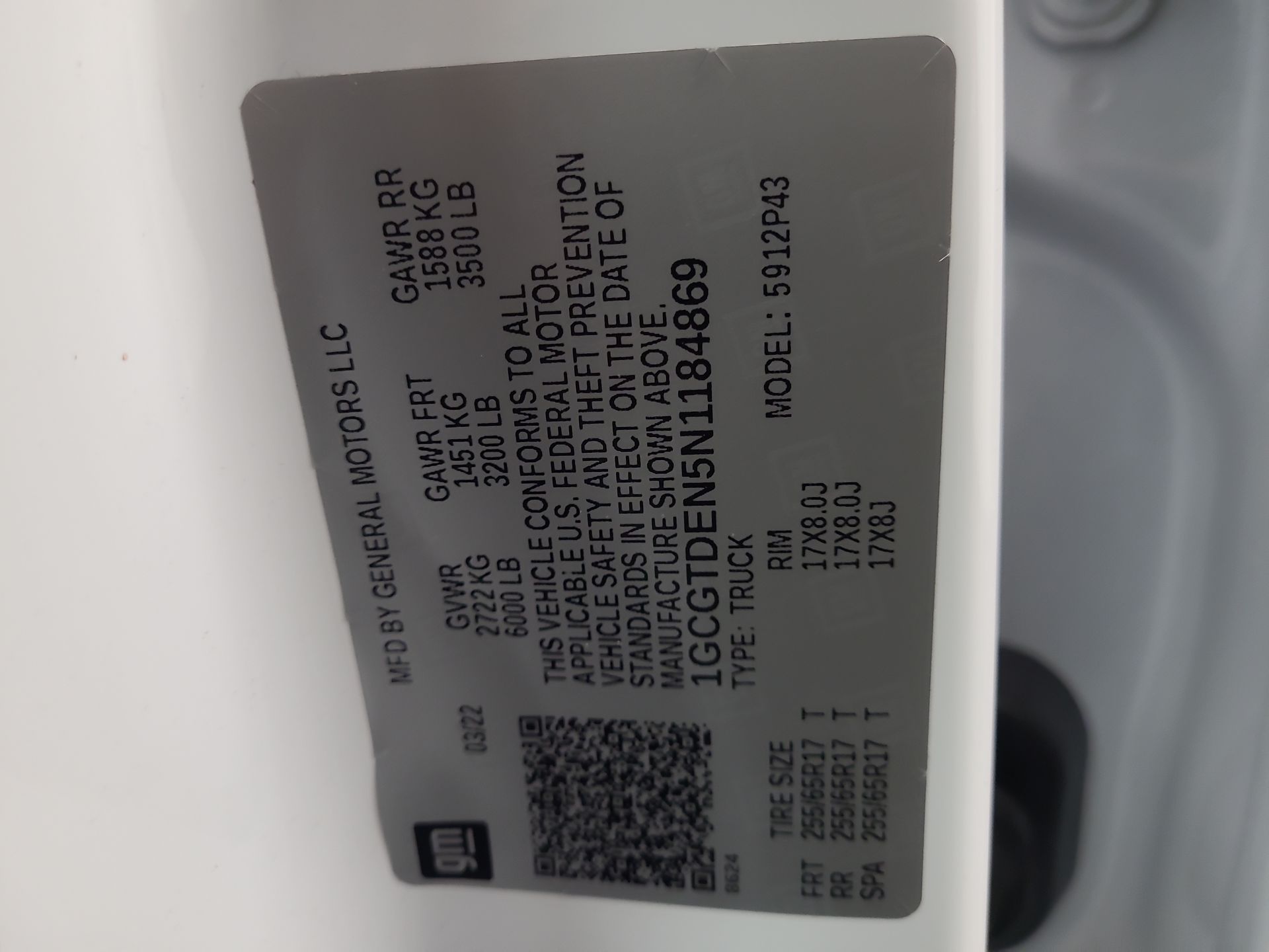 2022 Chevrolet Colorado Z71