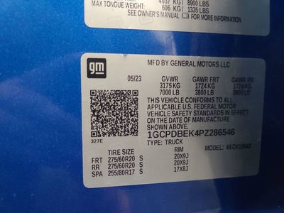 2023 Chevrolet Silverado 1500 Custom