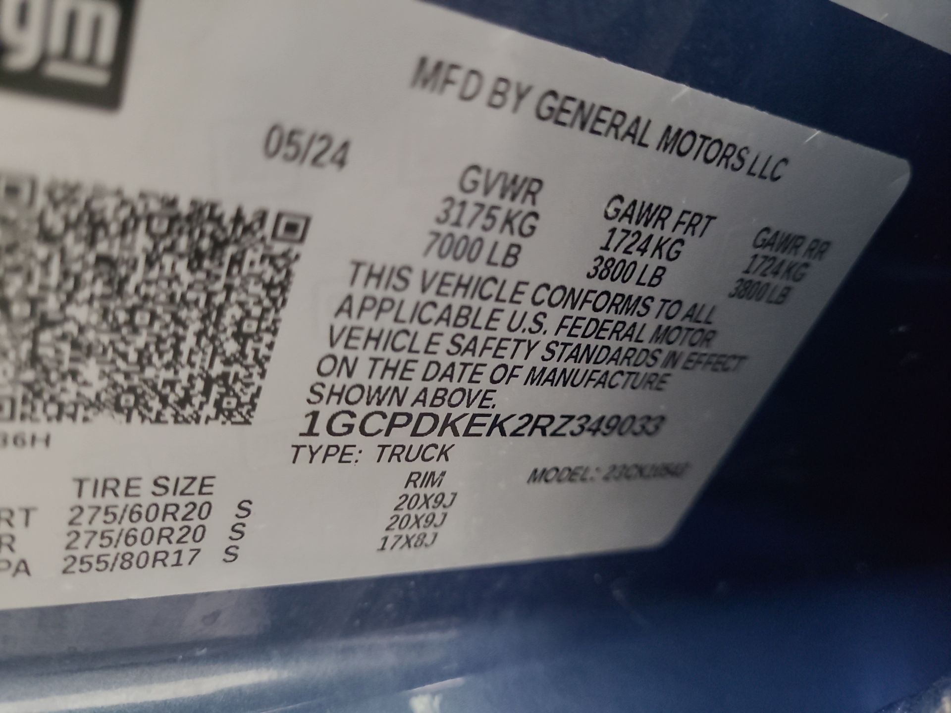 2024 Chevrolet Silverado 1500 LT (2FL)