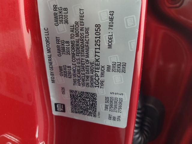 2026 Chevrolet Colorado Trail Boss