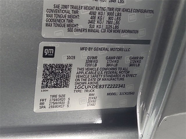 2026 Chevrolet Silverado 1500 LT