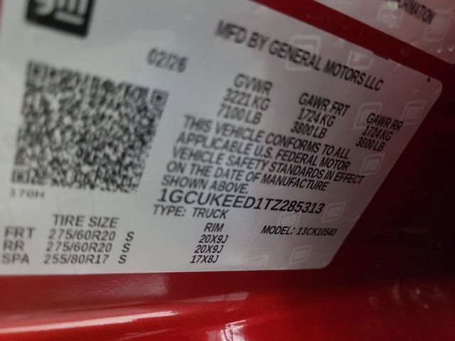 2026 Chevrolet Silverado 1500 RST