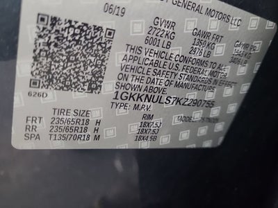 2019 GMC Acadia SLT