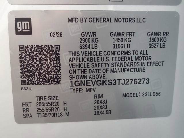 2026 Chevrolet Traverse LT