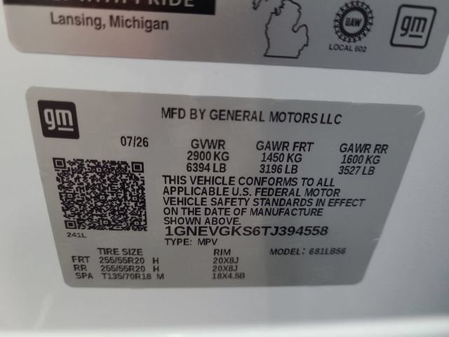 2026 Chevrolet Traverse LT