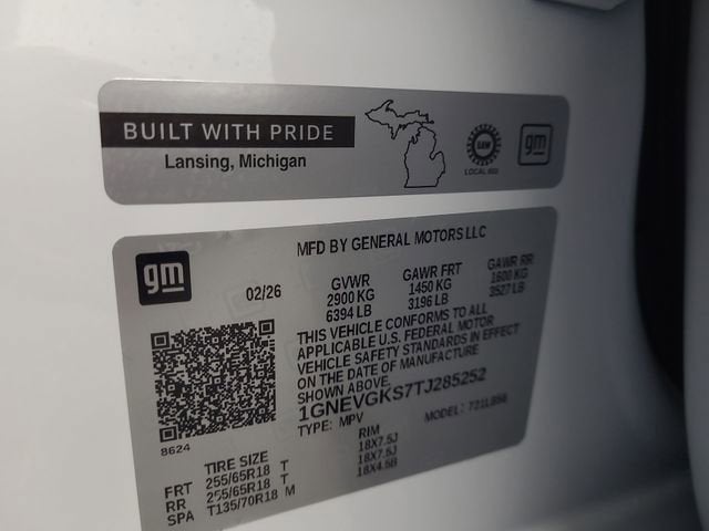 2026 Chevrolet Traverse LT