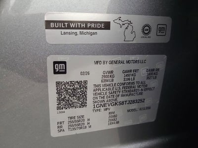 2026 Chevrolet Traverse LT