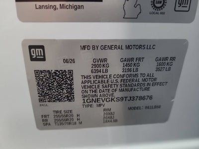 2026 Chevrolet Traverse LT