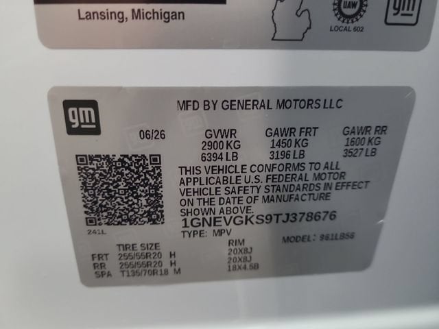 2026 Chevrolet Traverse LT