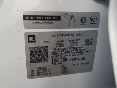 2026 Chevrolet Traverse LT