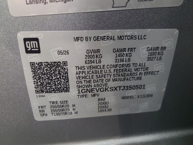 2026 Chevrolet Traverse LT