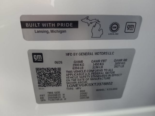 2026 Chevrolet Traverse LT