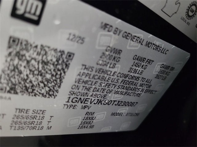 2026 Chevrolet Traverse Z71