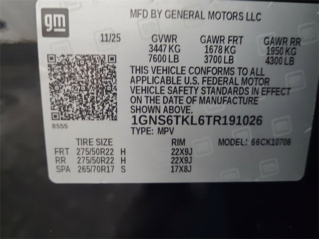 2026 Chevrolet Tahoe High Country