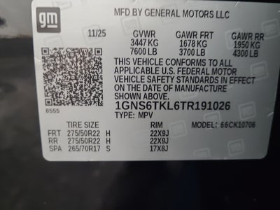 2026 Chevrolet Tahoe High Country