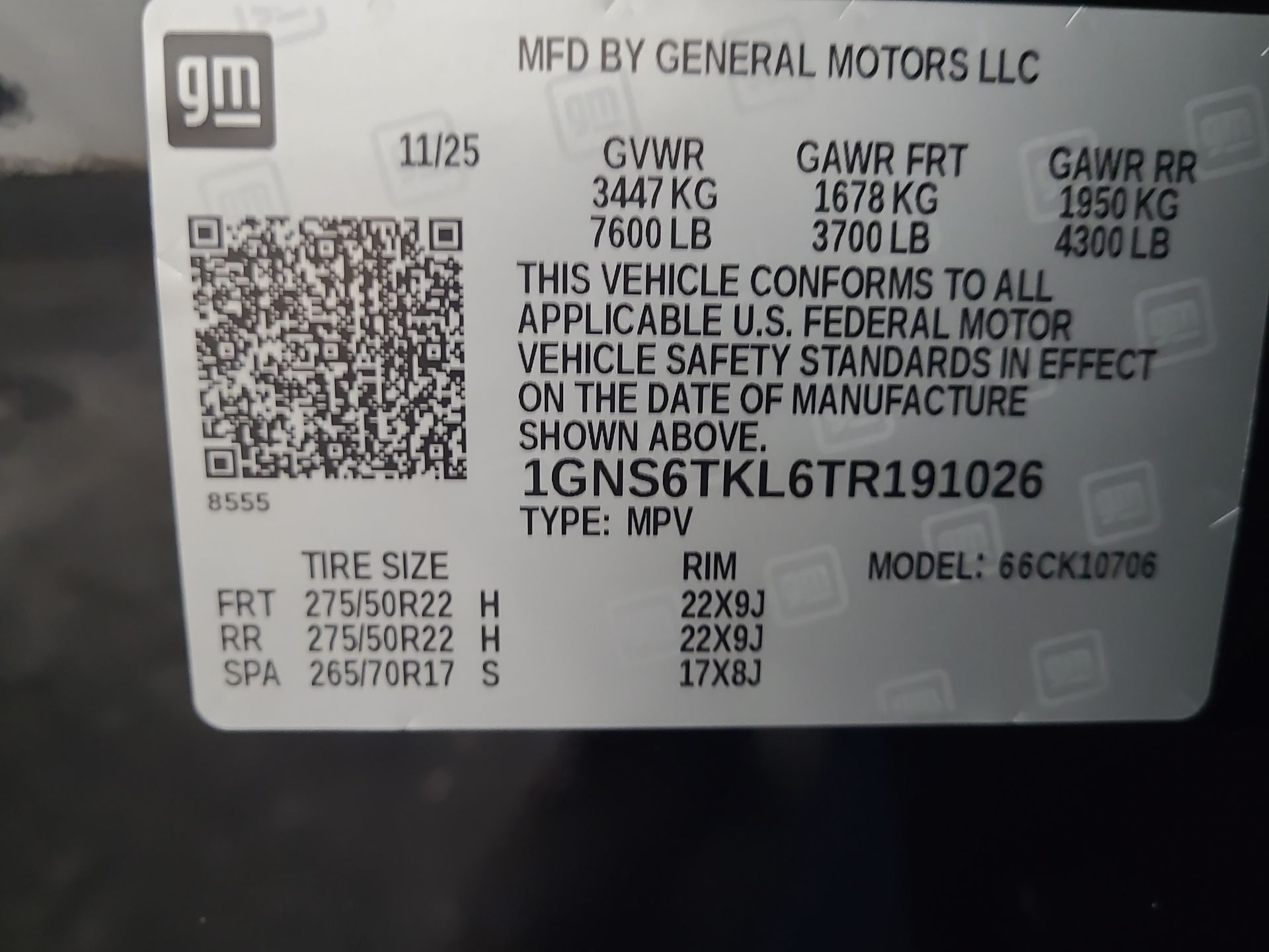 2026 Chevrolet Tahoe High Country