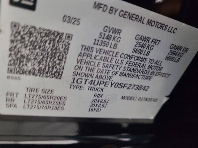 2025 GMC Sierra 2500 HD AT4
