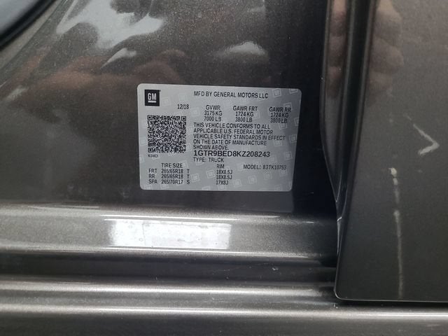 2019 GMC Sierra 1500 SLE