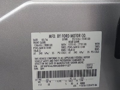 2016 Ford Edge SEL