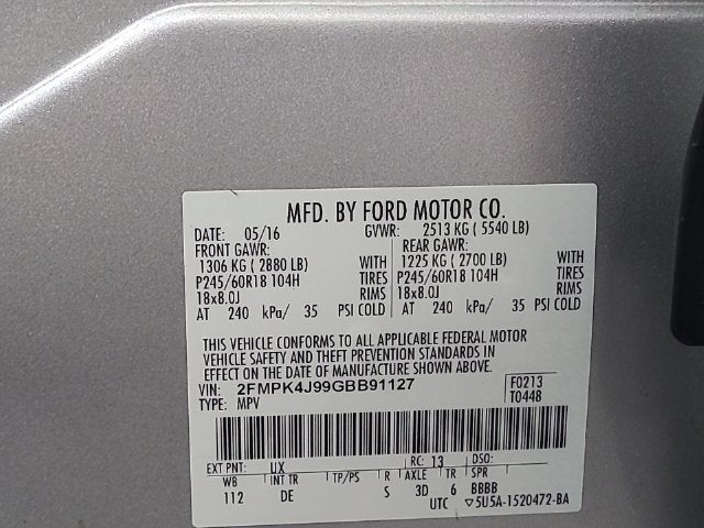 2016 Ford Edge SEL
