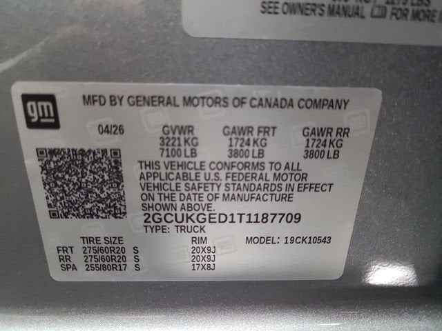 2026 Chevrolet Silverado 1500 LTZ