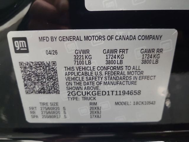 2026 Chevrolet Silverado 1500 LTZ