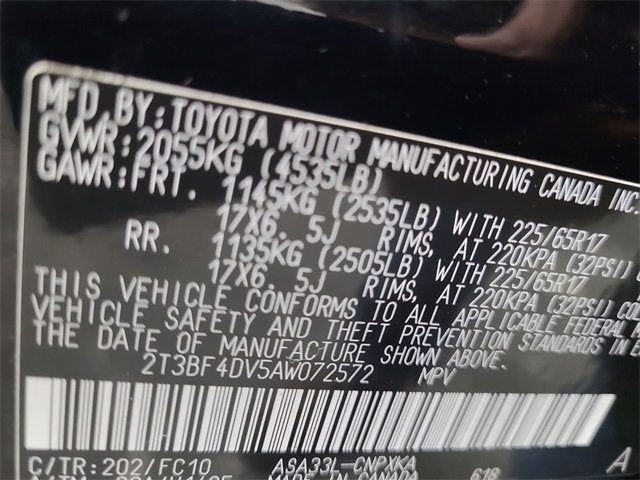 2010 Toyota RAV4 Base