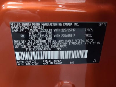 2016 Toyota RAV4 XLE