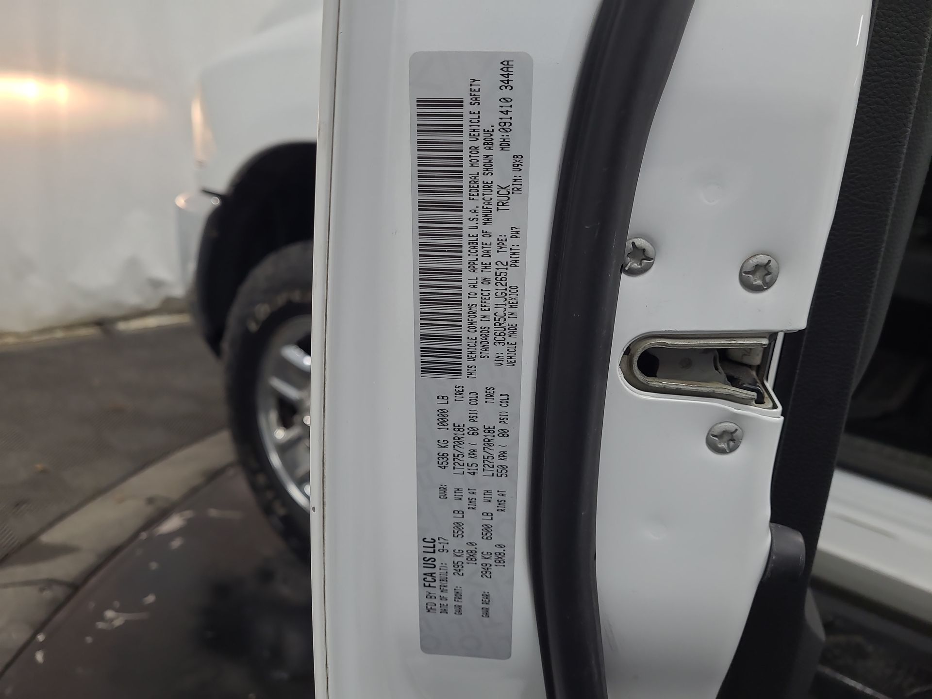 2018 RAM 2500 Tradesman