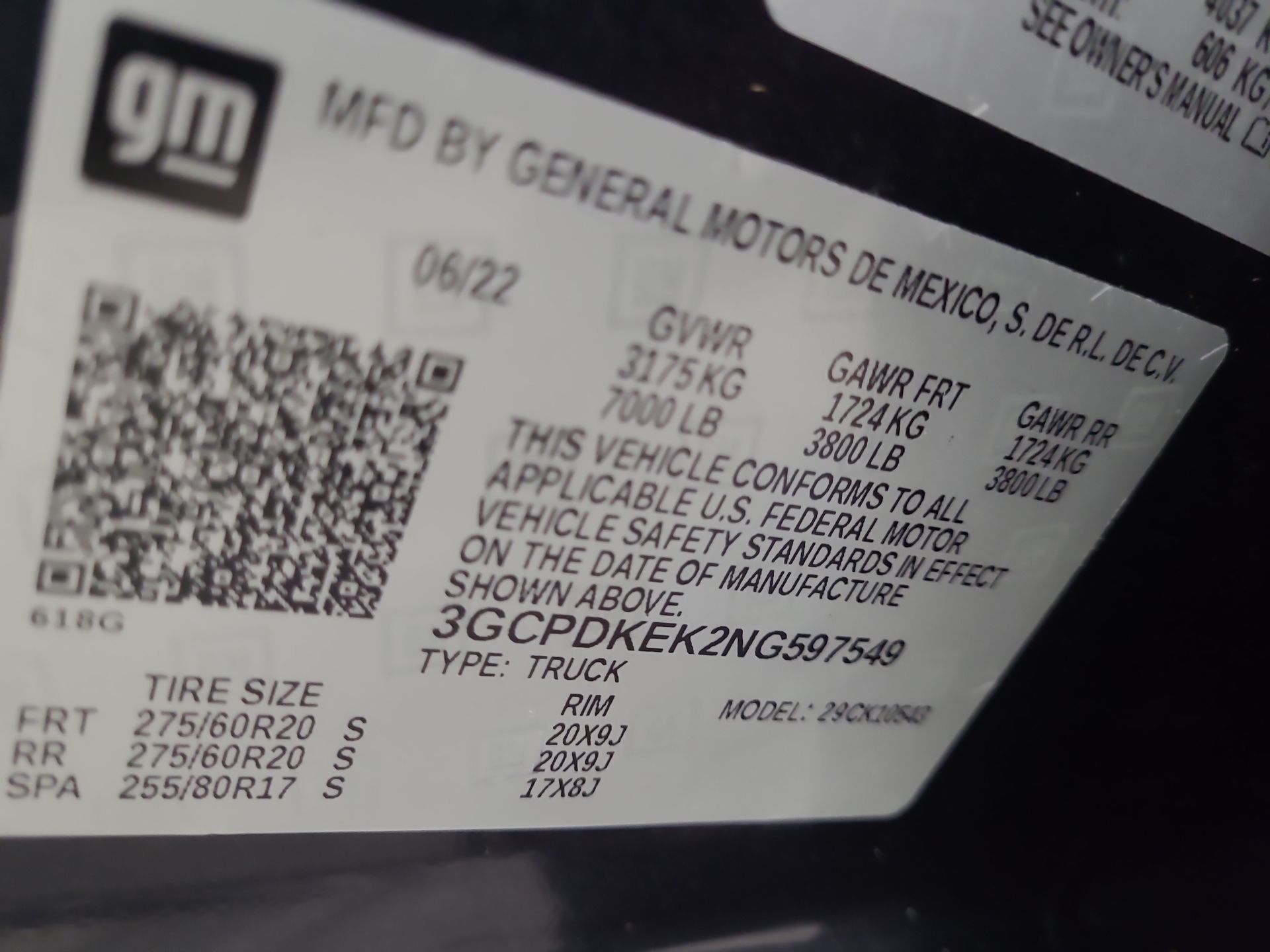 2022 Chevrolet Silverado 1500 LT (2FL)