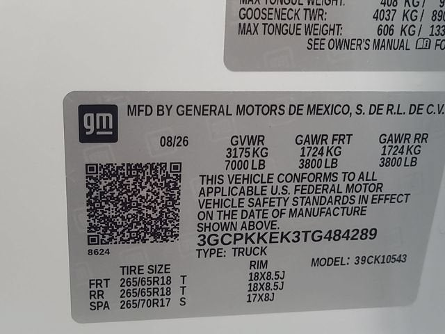 2026 Chevrolet Silverado 1500 LT (2FL)