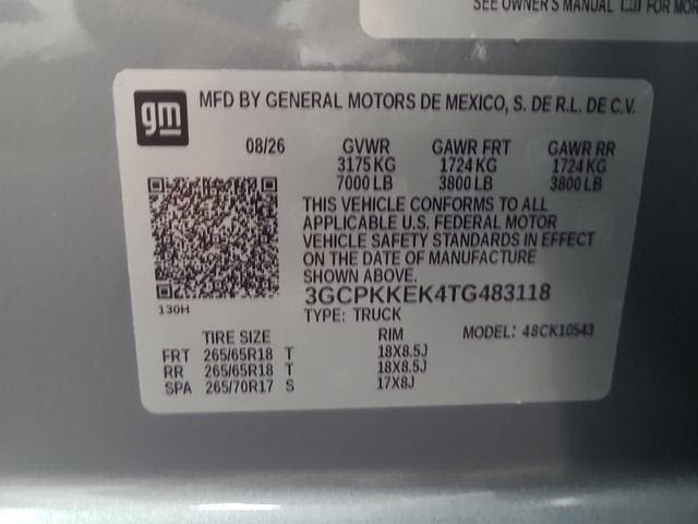 2026 Chevrolet Silverado 1500 LT (2FL)