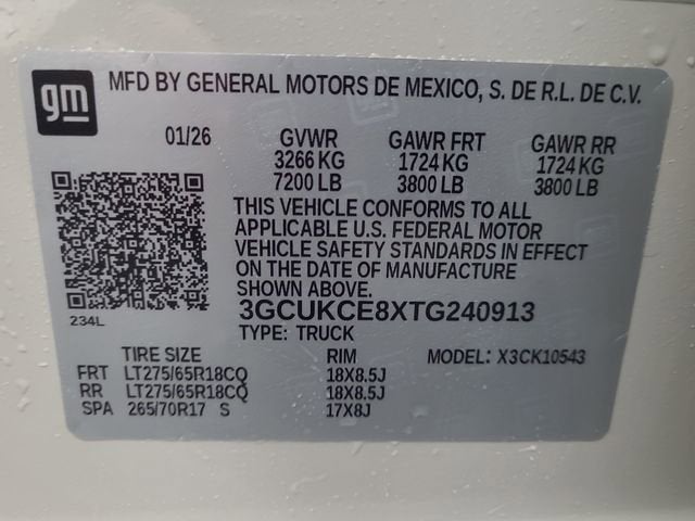 2026 Chevrolet Silverado 1500 Custom Trail Boss