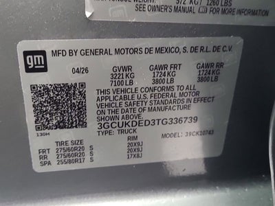 2026 Chevrolet Silverado 1500 LT