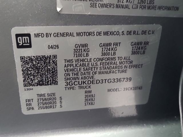 2026 Chevrolet Silverado 1500 LT