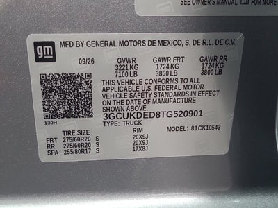 2026 Chevrolet Silverado 1500 LT