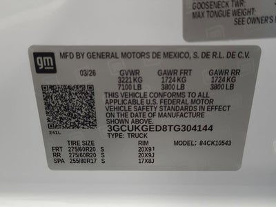 2026 Chevrolet Silverado 1500 LTZ