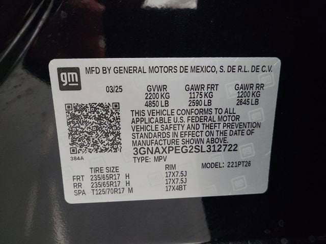 2025 Chevrolet Equinox LT