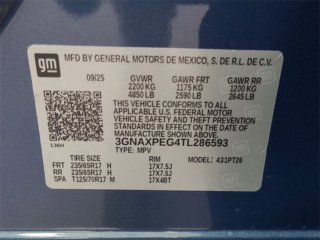 2026 Chevrolet Equinox LT